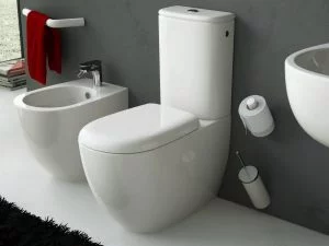 установка унитаза